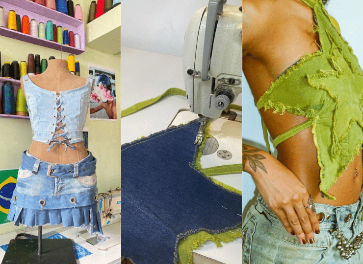 Upcycling na moda. Foto: divulgação