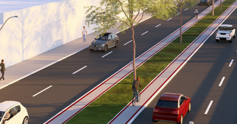 Avenida na Grande Vitória ganha ciclovia e obras de R$ 13 milhões