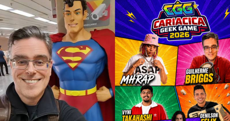 Guilherme Briggs, voz de Superman e Mickey, é atração em evento geek no ES