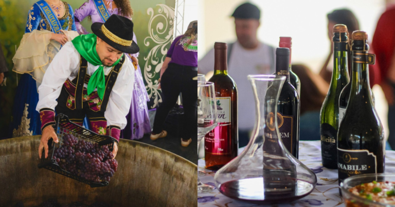Festa terá 500kg de uva e 250 litros de suco grátis no ES