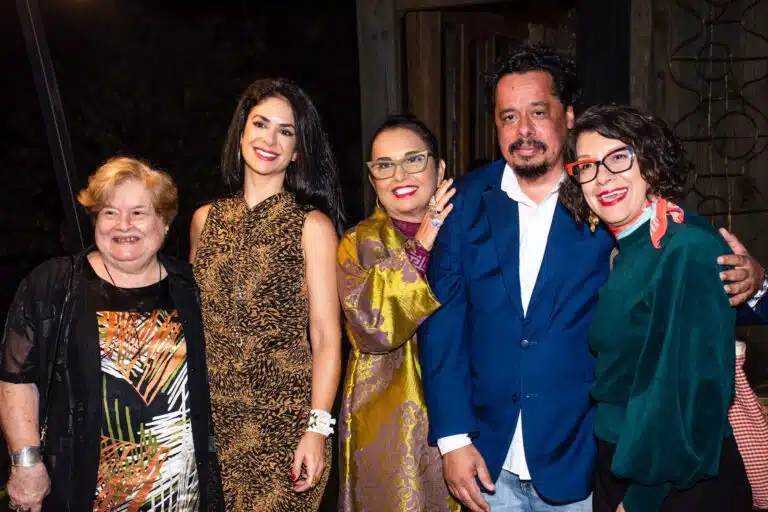 Arquiteta Julia Tavares, Brenda Aguilar, Ddaniela Aguilar, Saulo di Tarso e Li Dornelas
