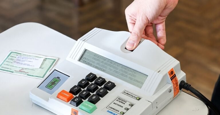 Biometria urna nas eleições
