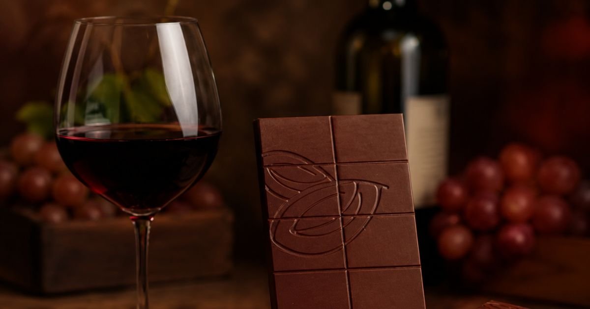 Chocolate da Espírito Cacau com vinho