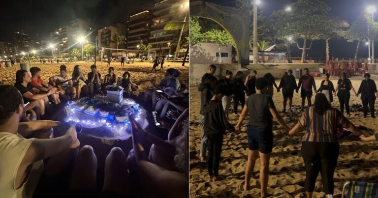 Cristãos LGBT se reúnem em luau em Vila Velha