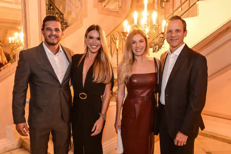 Christiano Americano, Letícia Modenese, Analu Correa Borchio Simmer e Jair Simmer Filho