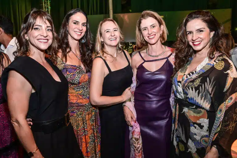 Renata Araújo, Livia Fortes, Sanny Gonçalves , Sophie Porto e Geórgia Mendonça