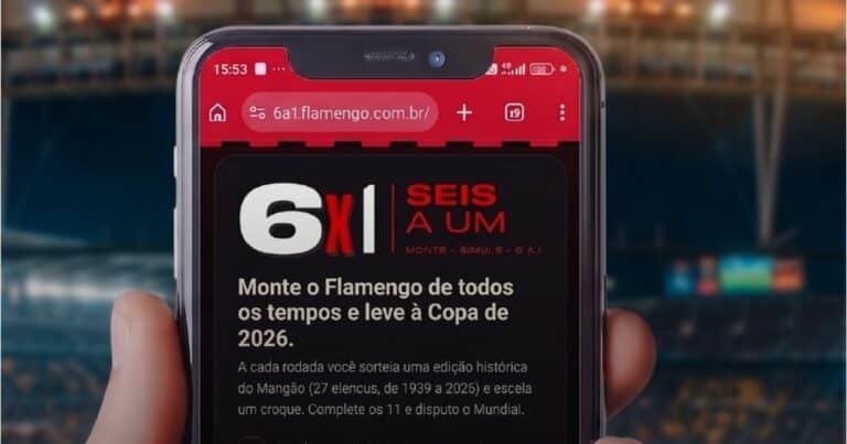 Game interativo lançado pelo Flamengo