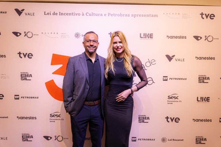 Joseane Zóghbi, diretora de Riscos e controle do Banestes, e João Roberto Zóghbi Filho.