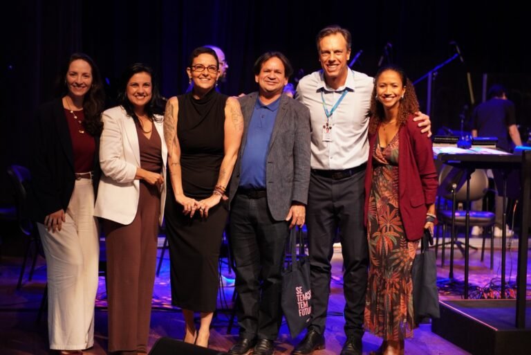 Juliana Gavini, Tatiane Puiati, Gisa Madeira, Edglei Marques, Geferson Santos, Flavia Santos. Credito Renan Donato