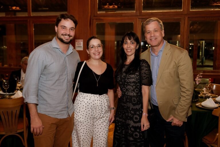 Julio e Karina Silbermann, Karina Machado e Fabiano Pereira