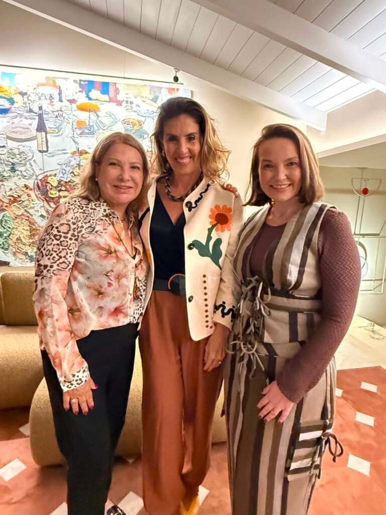 Ligia Diniz, Lara Brotas e  Cris Locatelli