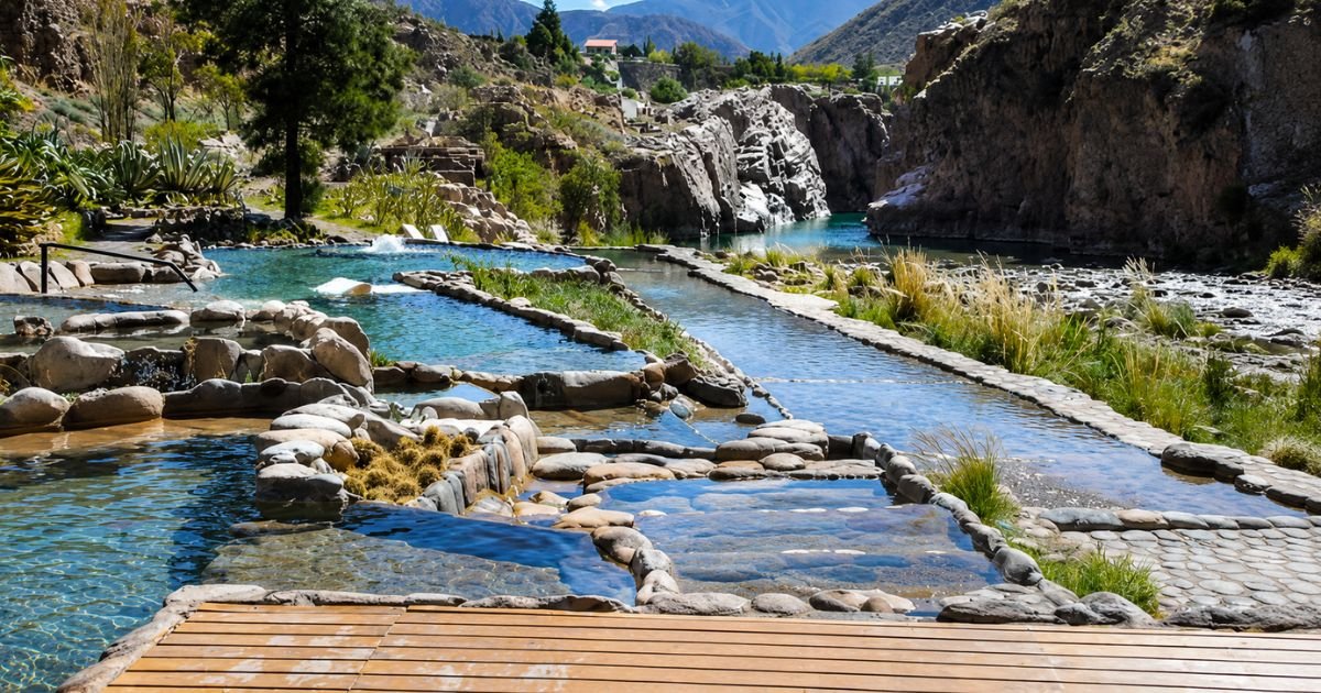 Parque Termal de Cacheuta, em Mendonza