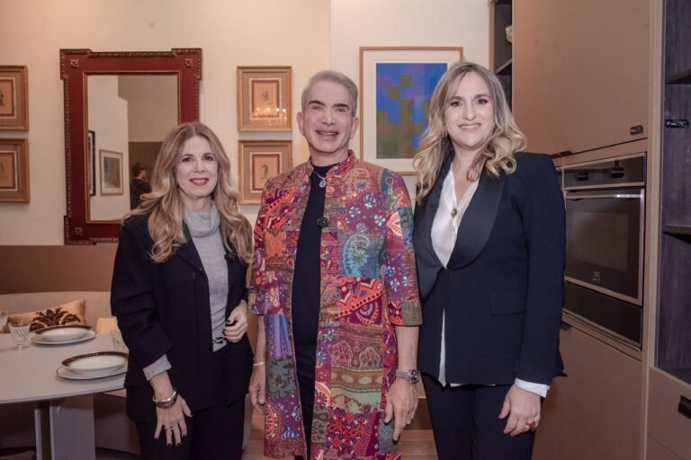 Claudia Louzada, André Pimenta e Daniela Simonassi