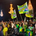 Veja os bastidores da visita de Flávio Bolsonaro ao ES