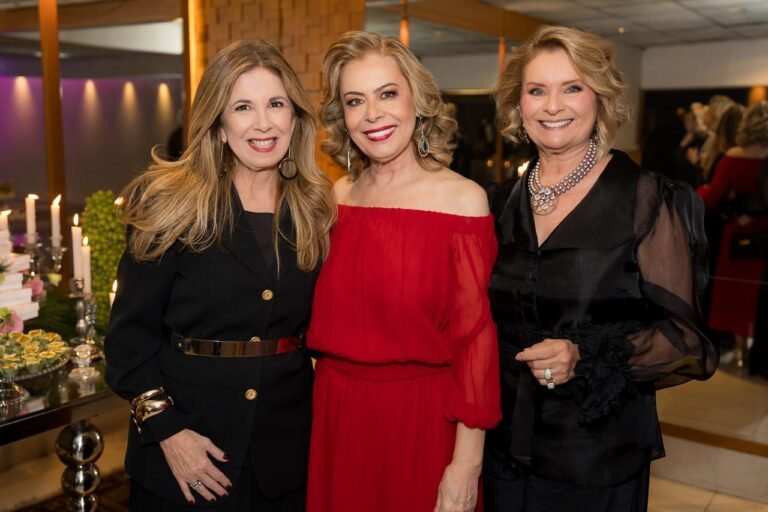 Claudia Louzada, Sônia Abelha e Solange Herkenhoff.