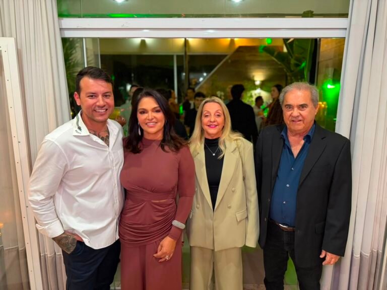 Wemerson Campos, Luisa, Bernadeth e Nicolau Depes.