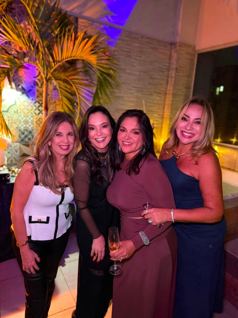 Claudia Louzada, Valquiria Cheim, Luísa e Klércia Ferraz