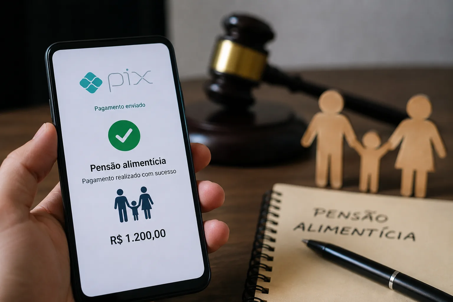 Pix Pensão vai bloquear dinheiro automaticamente de devedores