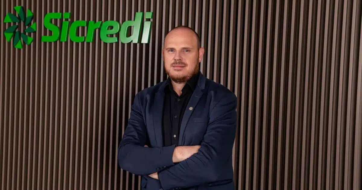 diretor executivo da Sicredi Serrana, Fabrício Cambruzzi