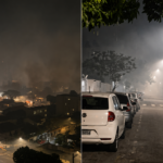 O que causou a fumaça que encobriu bairros de Vila Velha?
