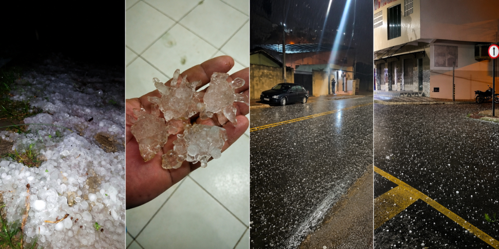 Granizo em Colatina e ES: Chuva de gelo vira assunto viral