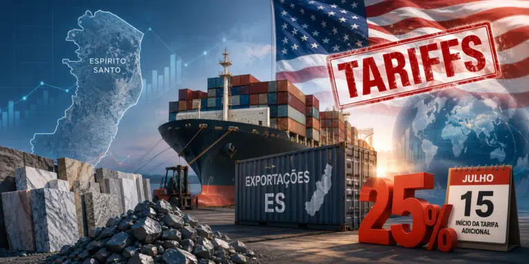 Tarifas dos EUA podem afetar 500 produtos exportados pelo ES e um setor é o mais exposto