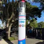 “Gato” de luz faz totem de segurança parar de funcionar horas após inauguração