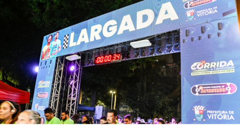 Corrida gratuita em Vitória abre 1,5 mil vagas nesta terça-feira
