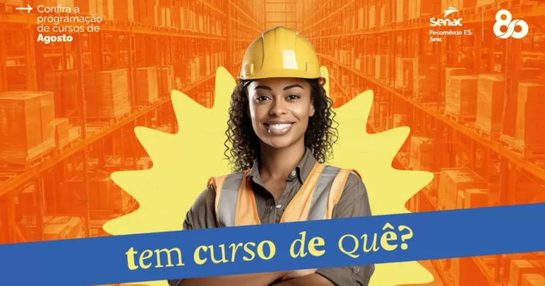 Novas turmas do Senac-ES têm vagas abertas; Confira cursos