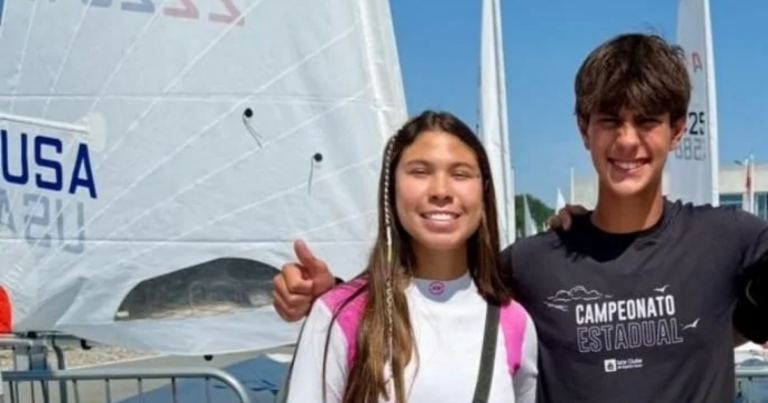 Capixabas representam o Brasil no Mundial de Vela Jovem, na Dinamarca