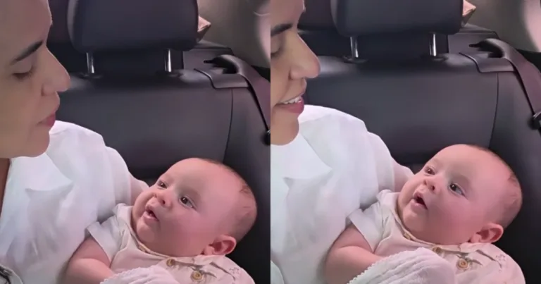 Bebê capixaba emociona a web ao "cantar" louvor com a mãe