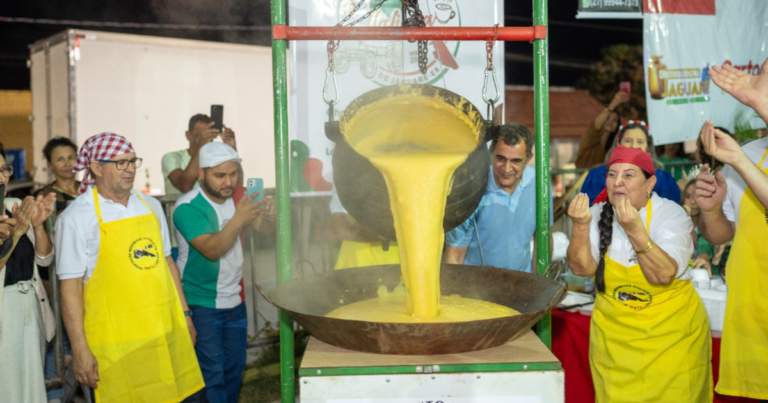 Tombo da Polenta e Tratorella agitam festa italiana no ES
