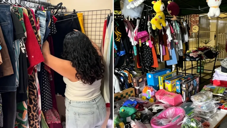 De roupas infantis a trajes de festa: bazar em Vitória tem peças a partir de R$ 5