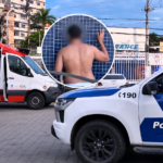 Homem invade ambulância, tira veículo do lugar e atrapalha socorro a idoso no ES