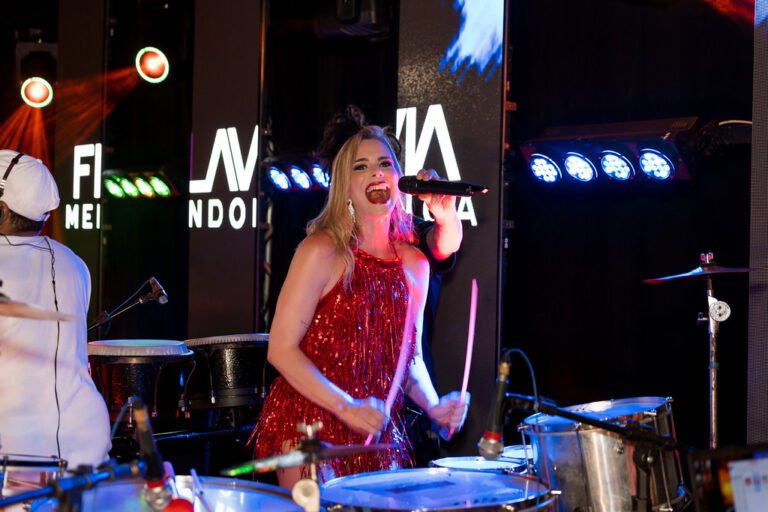 A cantora Flavinha Mendonça