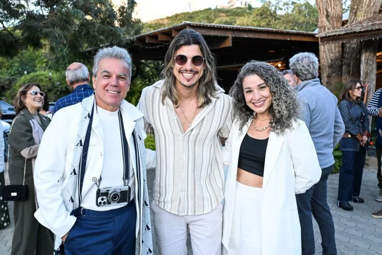 Ivan Aguilar, Rickson Maioli e Larissa Oliveira