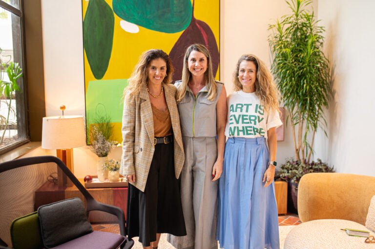 Lara Brotas, Letícia Dalvi e Flávia Dalla