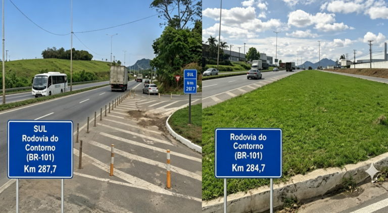Dois novos viadutos para a Rodovia do Contorno em Cariacica