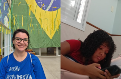 Clara e Anna Júlia