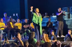 Maguinha Malta lança pré-candidatura ao Senado com apoio de Pazolini. Foto: Josué de Oliveira